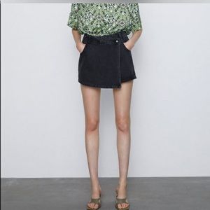 Zara Denim Skort